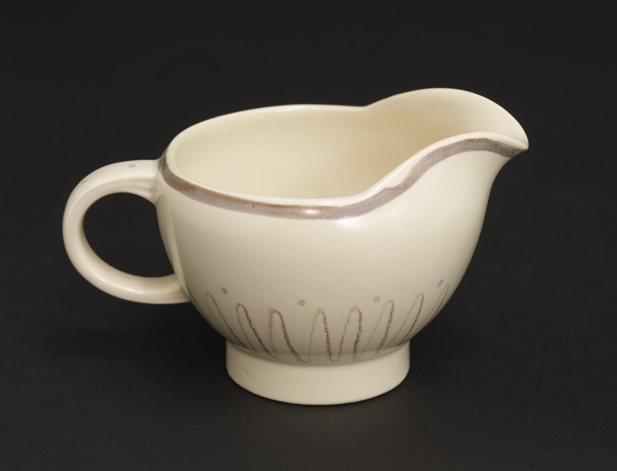 cream jug, part of Falcon coffee service,  shape 1449